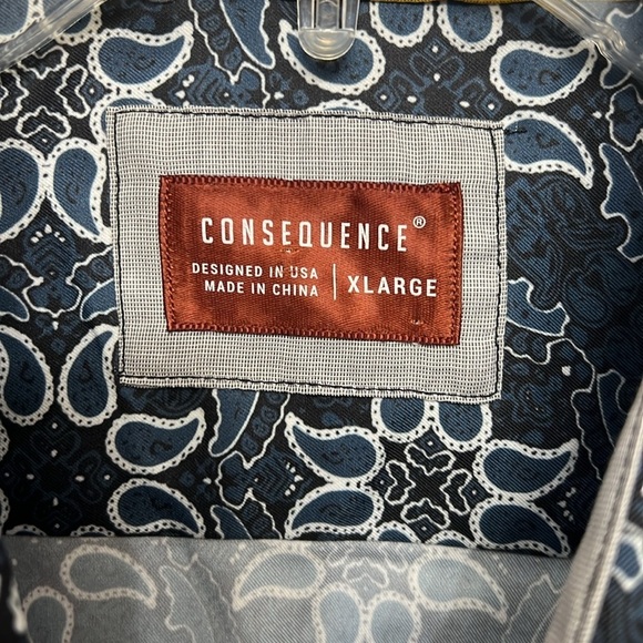 Consequence paisley shirt XLarge - Picture 3 of 3